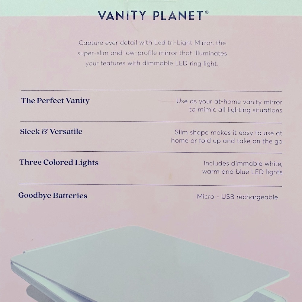 Vanity Planet LED Tri-Light Mirror